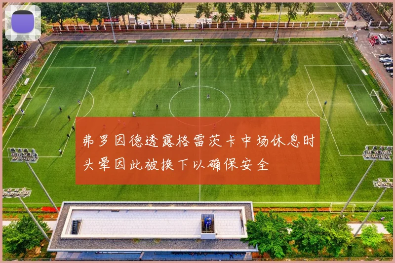 弗罗因德透露格雷茨卡中场休息时头晕因此被换下以确保安全